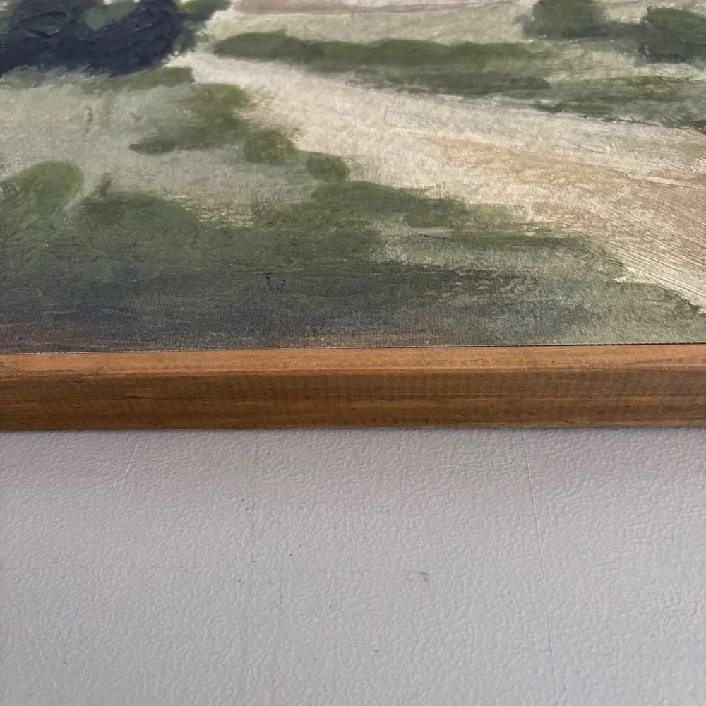 Hobby Lobby Pamela Munger Refuge Collection Framed Landscape Wall Art 19x15in